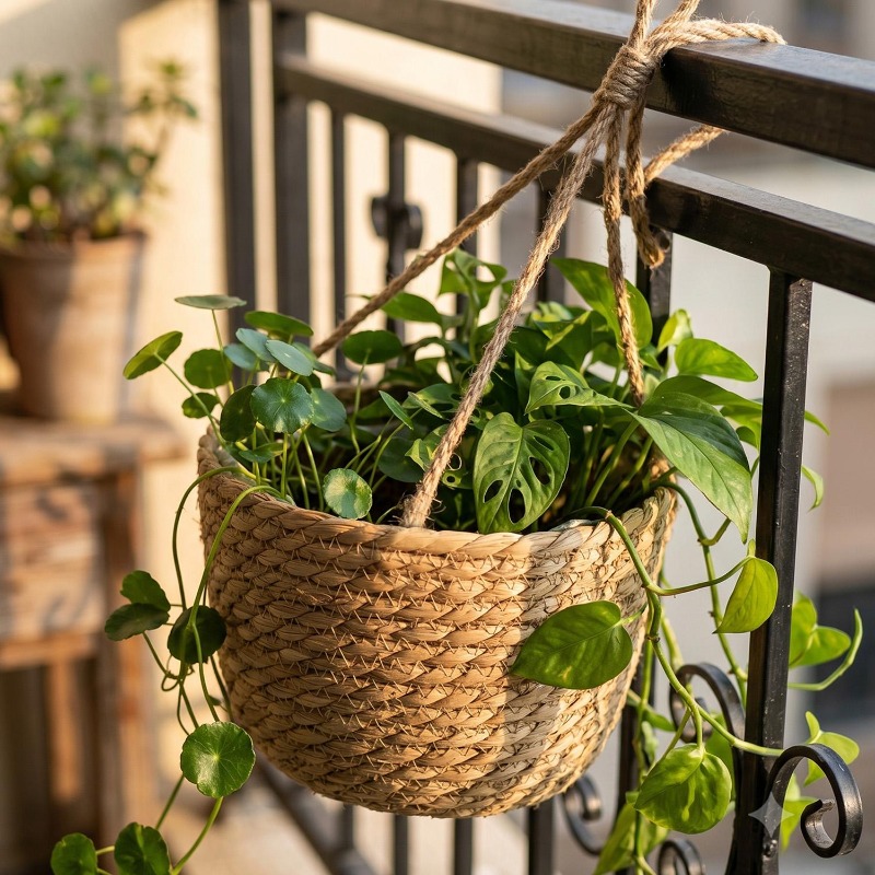 1/3x Rope Hanging Planter Bask - Spider Plant Hanging review and price