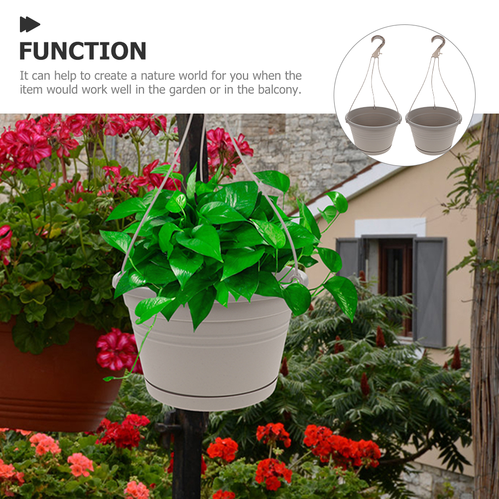 2pcs Hanging Planter Plastic F - Spider Plant Hanging review and price