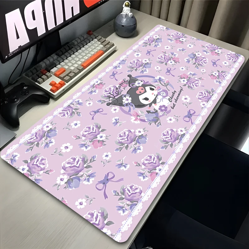 Office Computer Desk Mat Kurom - Tradescantia Purple review and price