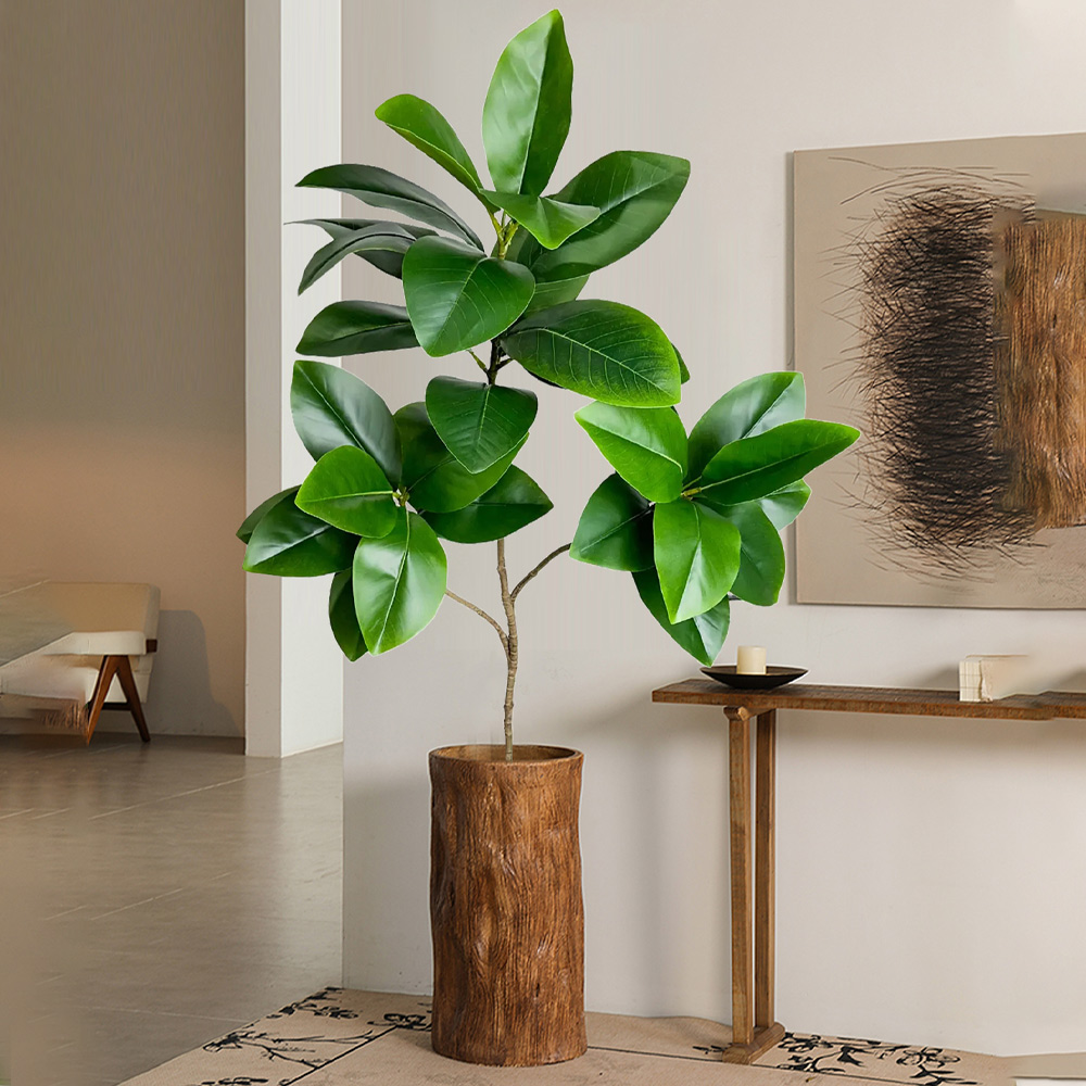 74-140cm Artificial Rubber Tre - Ficus Lyrata Tree review and price