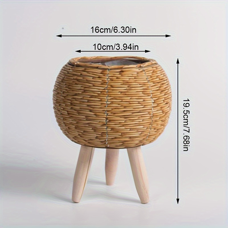 Charming Rustic Rattan Planter - Aloe Vera Pot review and price
