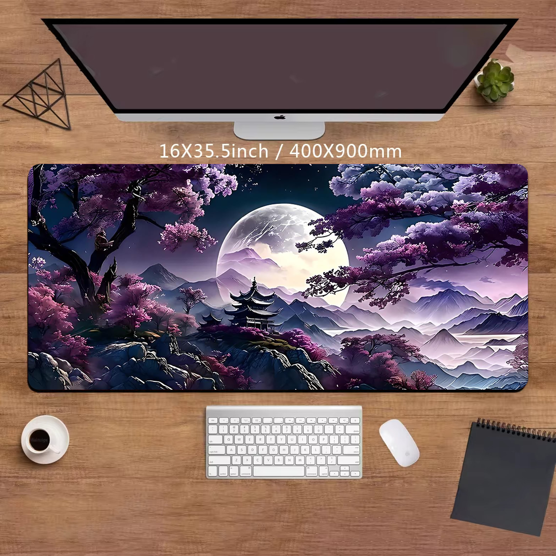 Purple mountain moon Mouse Pad - Tradescantia Purple review and price