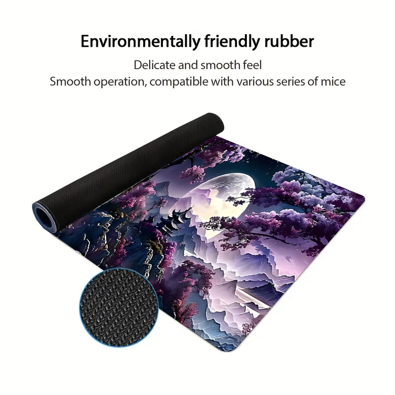 Purple mountain moon Mouse Pad - Tradescantia Purple review and price