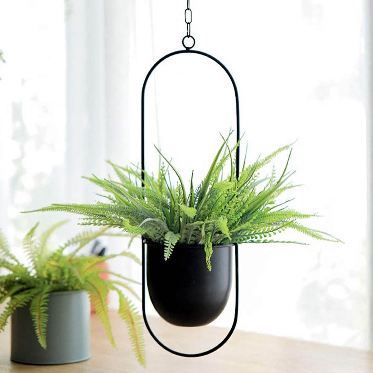 Hanging Iron Art Plant Pots Ba - Spider Plant Hanging review and price