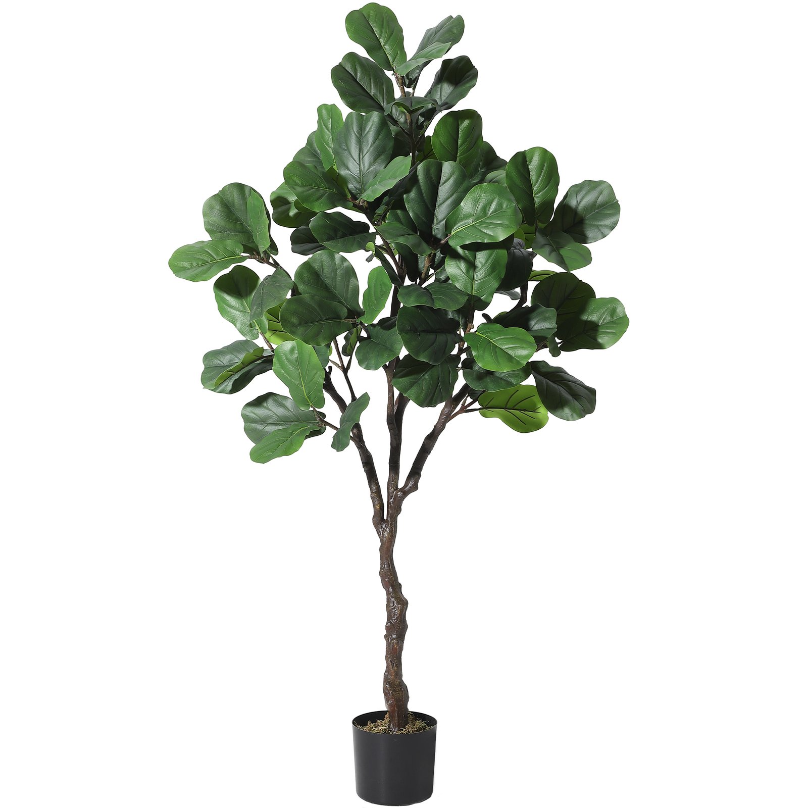 Artificial Fiddle Leaf Fig Tre - Ficus Lyrata Tree review and price