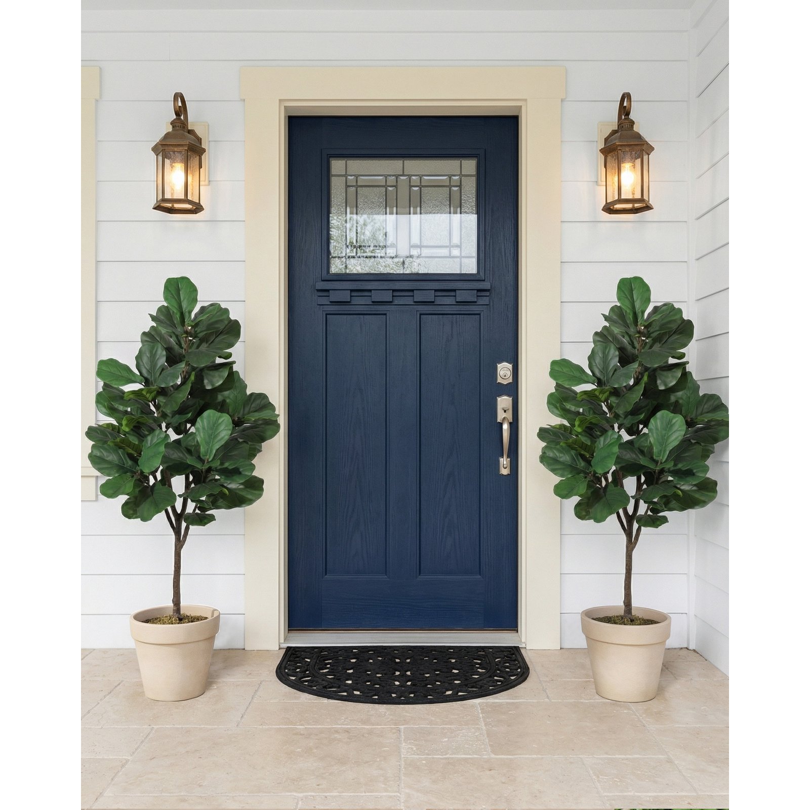 Artificial Fiddle Leaf Fig Tre - Ficus Lyrata Tree review and price