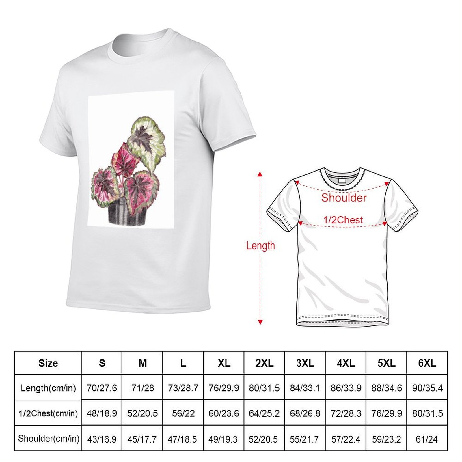 Begonia Rex T-Shirt t shirt ma - Begonia Rex review and price