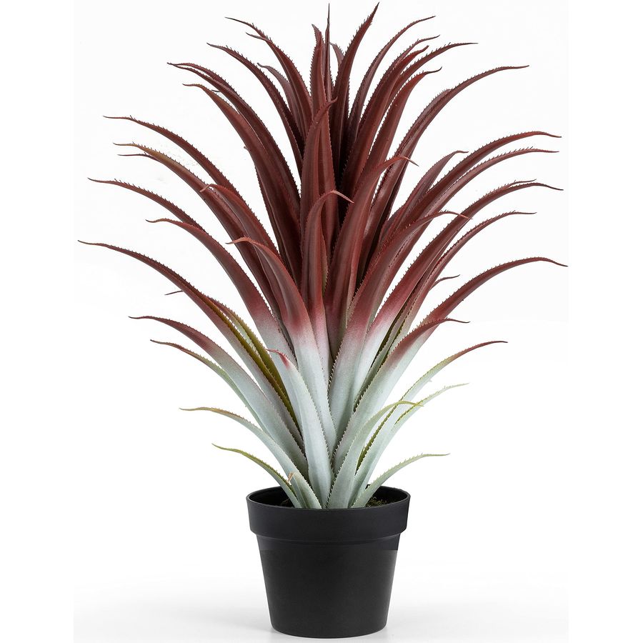 Hyper Realistic Big Red Artifi - Aloe Vera Pot review and price