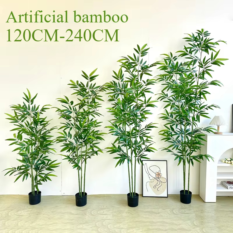 Artificial Green Bamboo Fadele - Dracaena Marginata review and price