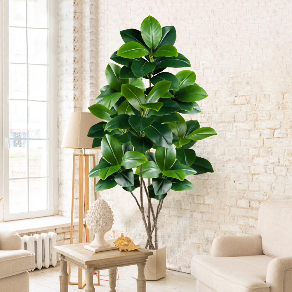 74-140cm Artificial Rubber Tre - Ficus Lyrata Tree review and price