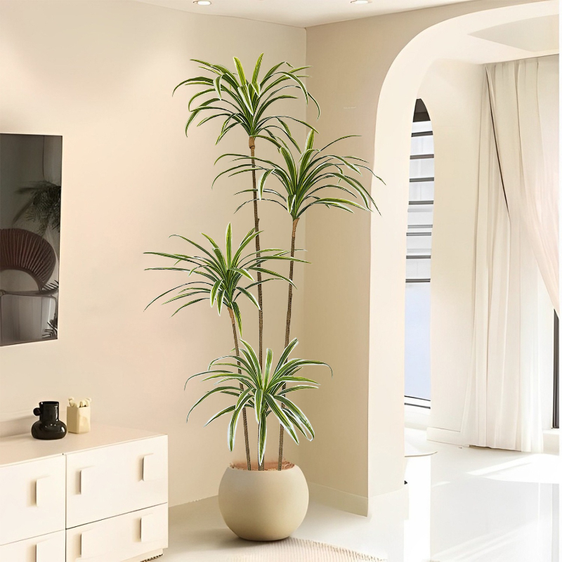 Artificial Dracaena Fake Plant - Dracaena Marginata review and price