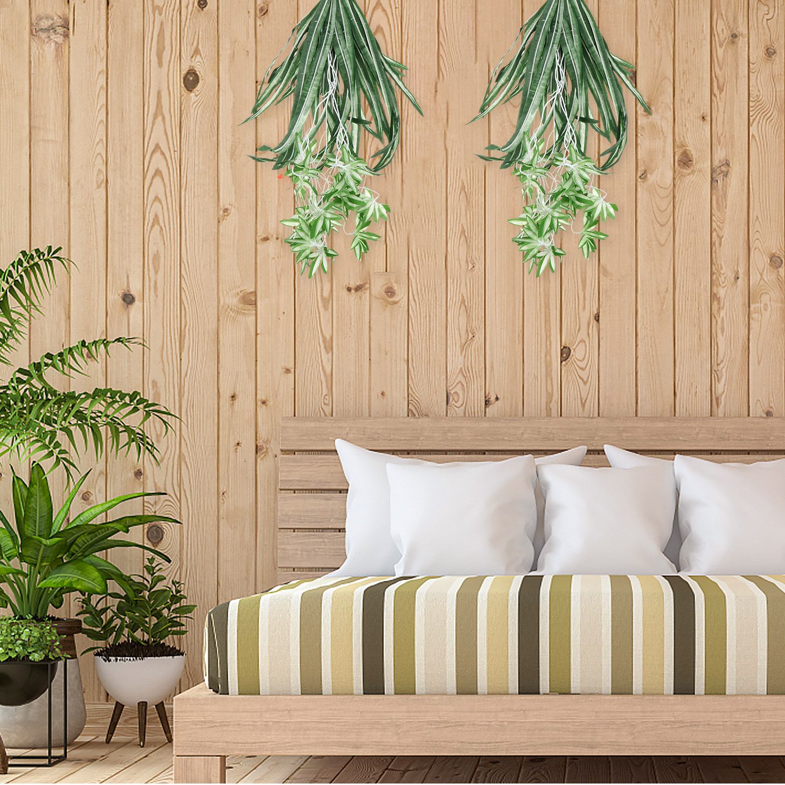 1Pcs Artificial Chlorophytum R - Spider Plant Hanging review and price