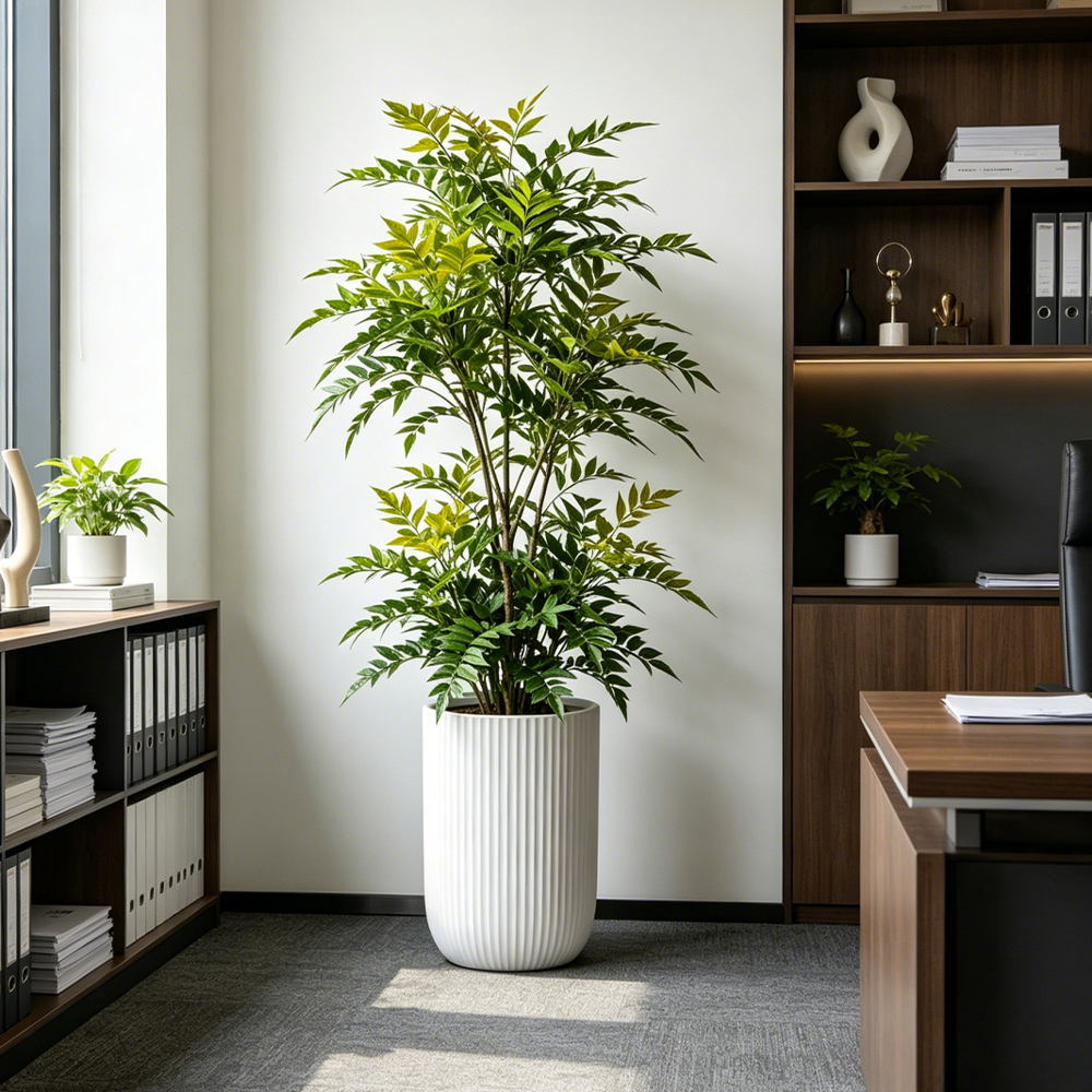 73-135cm Artificial Nandina Pl - Ficus Lyrata Tree review and price