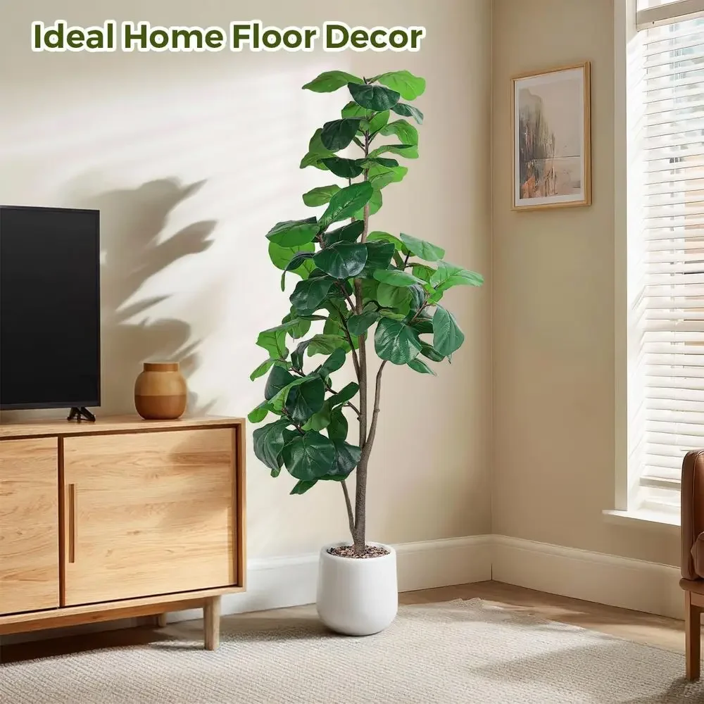 Artificial Large Ficus Lyrata  - Ficus Lyrata Tree review and price
